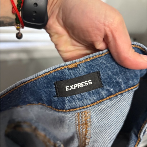 Express Flare Wide-Leg Denim Jeans - Picture 7 of 8